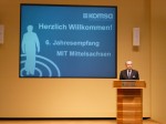 Wahlkreisabgeordneter Thomas Schmidt anlässlich seines Eröffnungsgrußwortes zum 6. Jahresempfang der MIT Mittelsachsen bei der KOMSA AG in Hartmannsdorf.