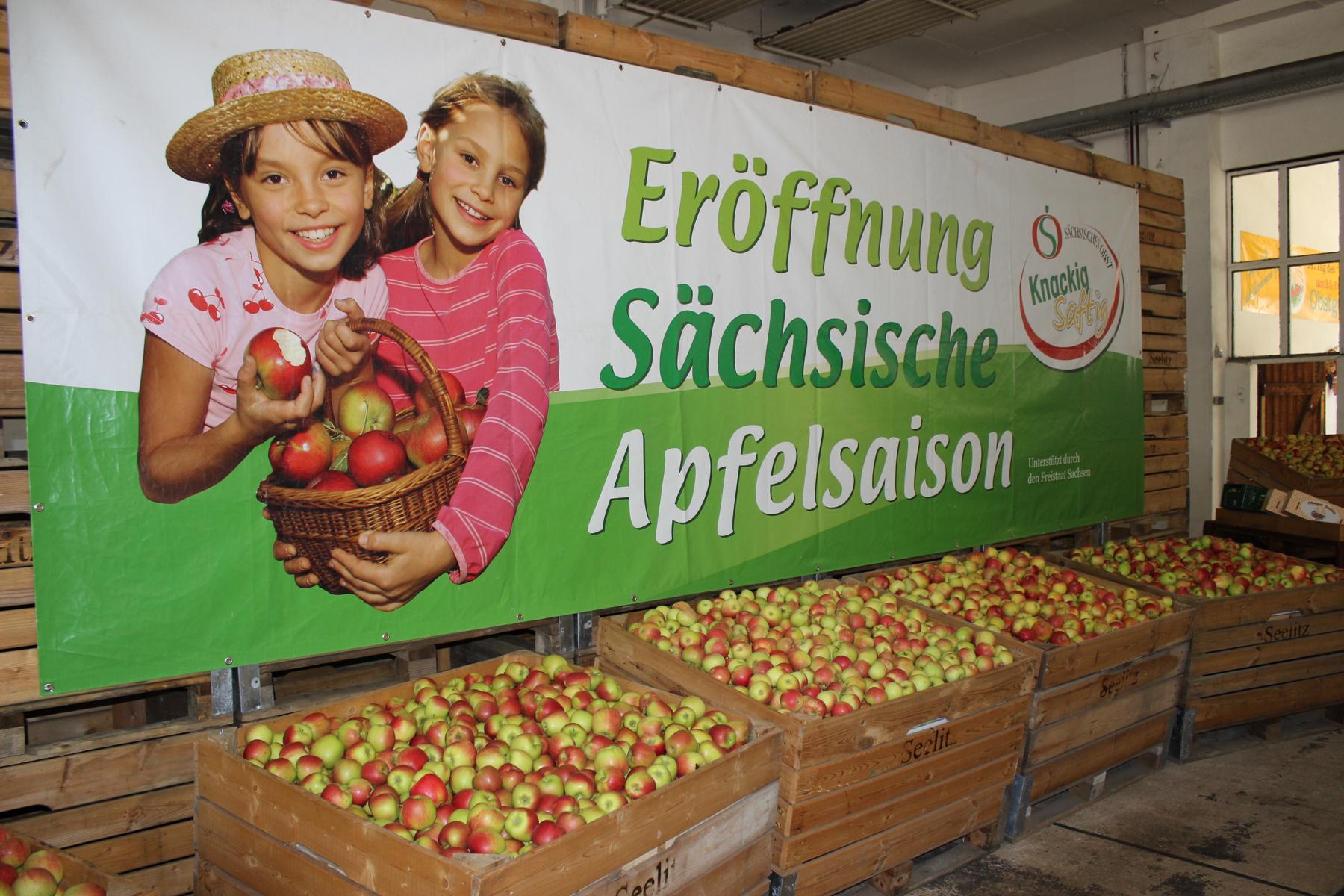 Das Obstgut Seelitz war Veranstalter der Saisoneröffnung 2016.