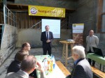 Bundeslandwirtschaftsminister Schmidt in Claußnitz - 1