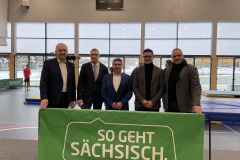 Eröffnung der Zweifeldhalle Hartmannsdorf