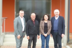 Gespräch im Agrarbetrieb Oberlichtenau