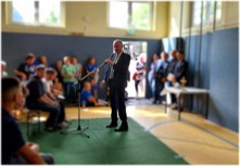 Geburtstagsfeier der Evangelischen Oberschule Lunzenau