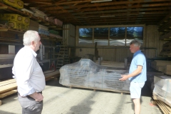 Rundgang durch die Tischlerei Hainich