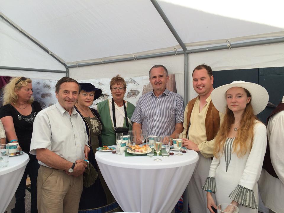 Gruppenbild zum 18. Historischen Marktfest