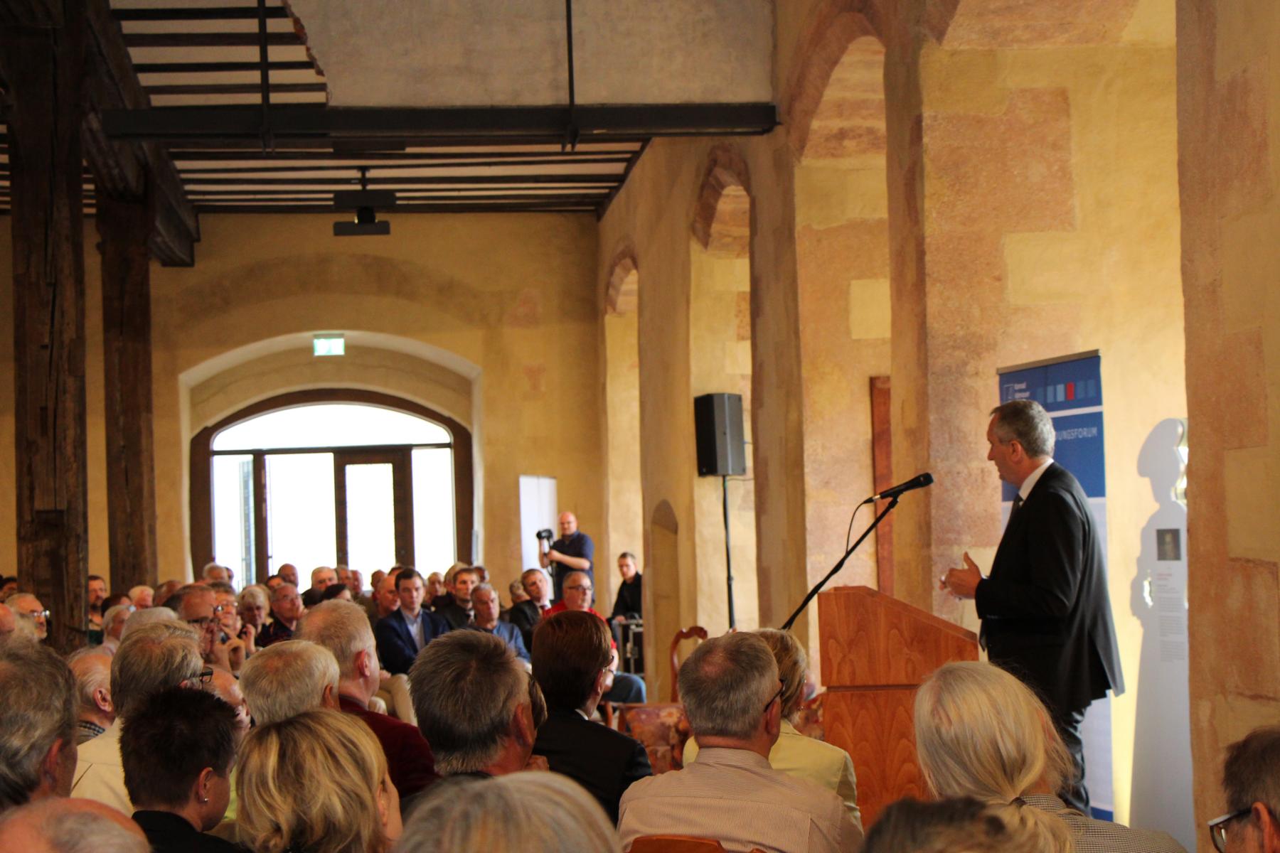 Reden auf Schloss Rochlitz 