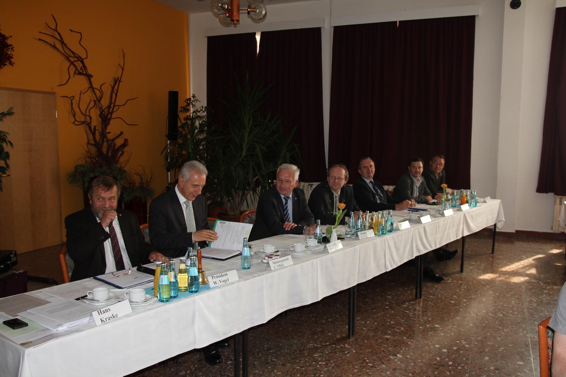 SLB-Mitgliederversammlung mit Ministerpräsident Stanislaw Tillich