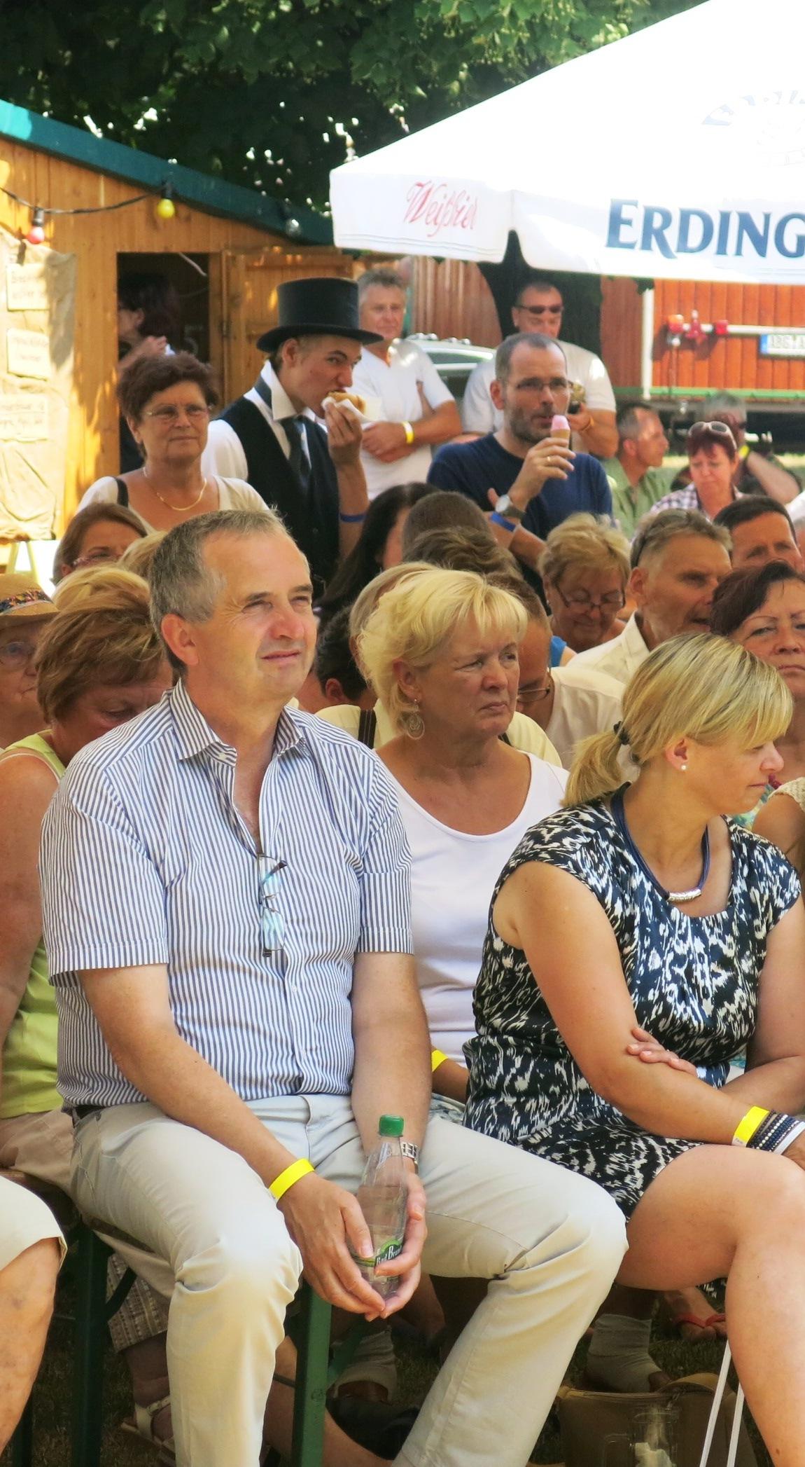 Besuch beim historischen Marktfest in Wechselburg