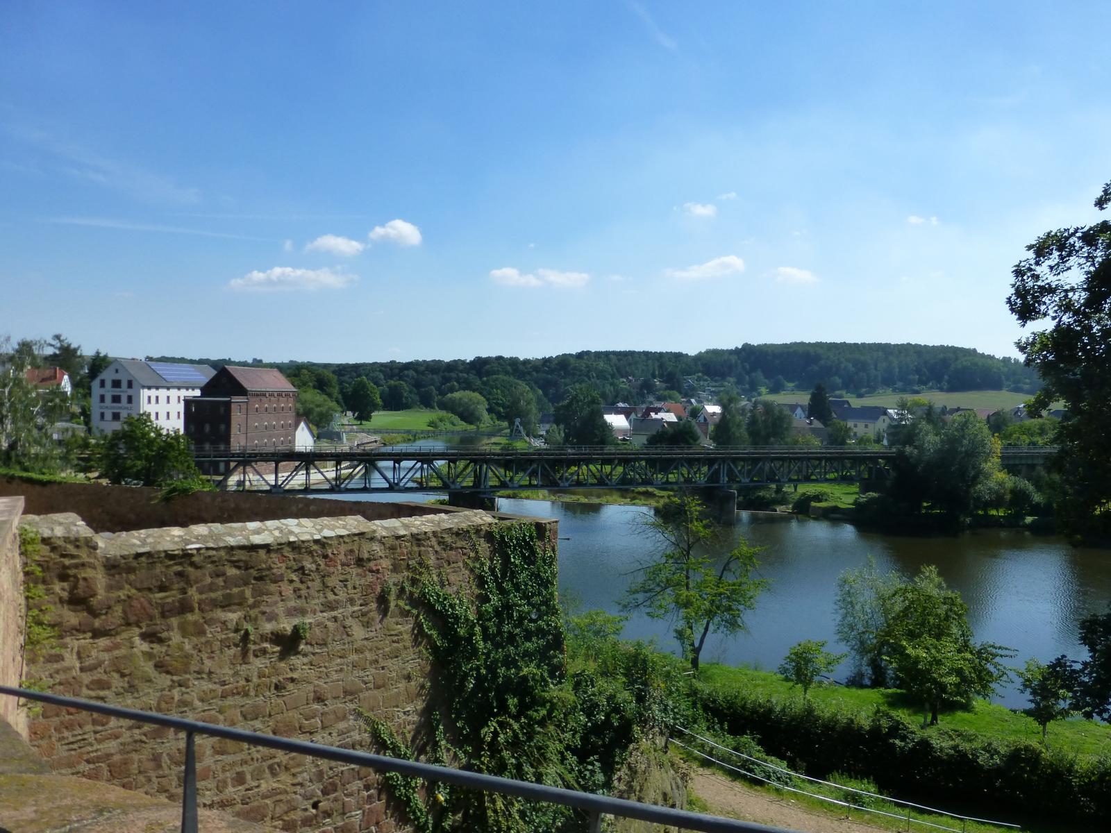 Blick auf die Mulde